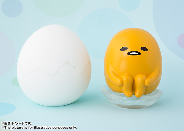 Gudetama (Osuwari), Gudetama, Bandai, Pre-Painted, 4549660128670