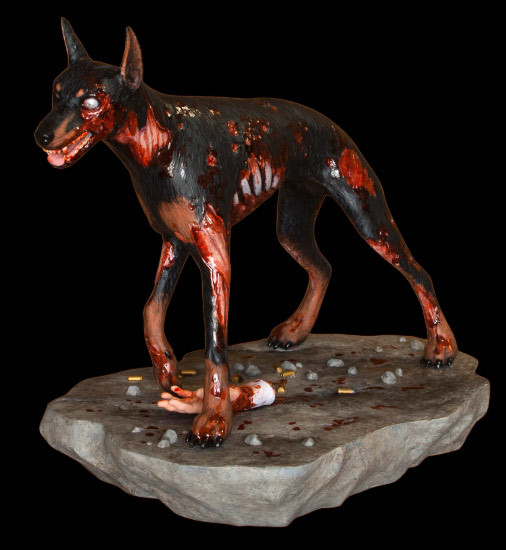 Cerberus, Biohazard, Hollywood Collectible Group, Pre-Painted, 1/6