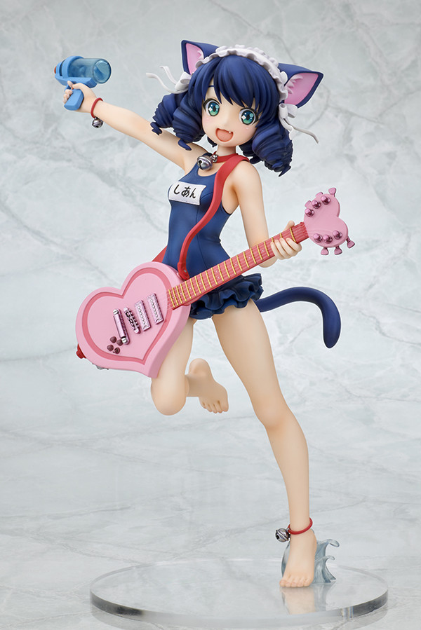 Cyan (Mizugi Style, Limited Edition), Show By Rock!!, Ques Q, Pre-Painted, 1/7, 4560393841308