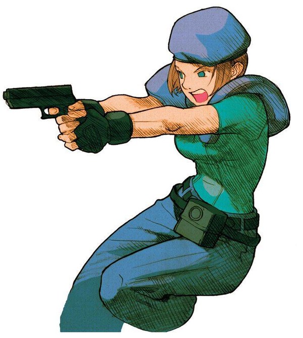 Jill Valentine, Biohazard, Hand Made Object, Pre-Painted, 1/4