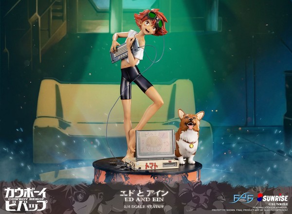 Edward Wong Hau Pepelu Tivrusky IV, Ein (Standard Edition), Cowboy Bebop, First 4 Figures, Pre-Painted, 1/4