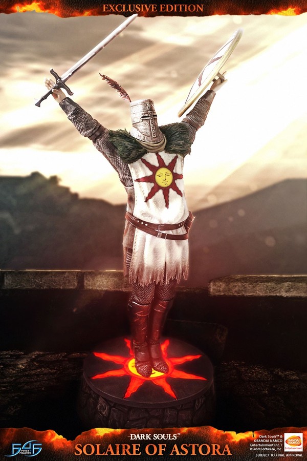 Taiyou no Kishi Solaire (Exclusive Edition), Dark Souls, First 4 Figures, Pre-Painted