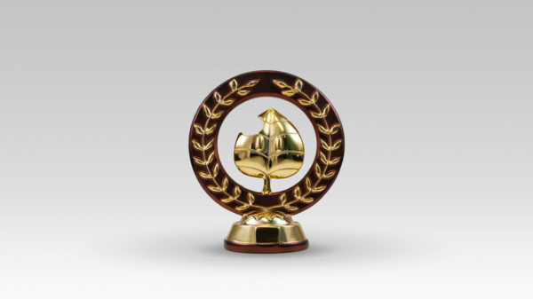 Leaf Trophy, Mario Kart 7, Neamedia, Nintendo, Pre-Painted