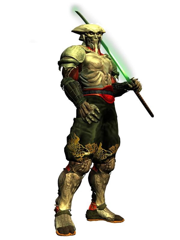 Yoshimitsu, Tekken 3, First 4 Figures, Pre-Painted, 1/4