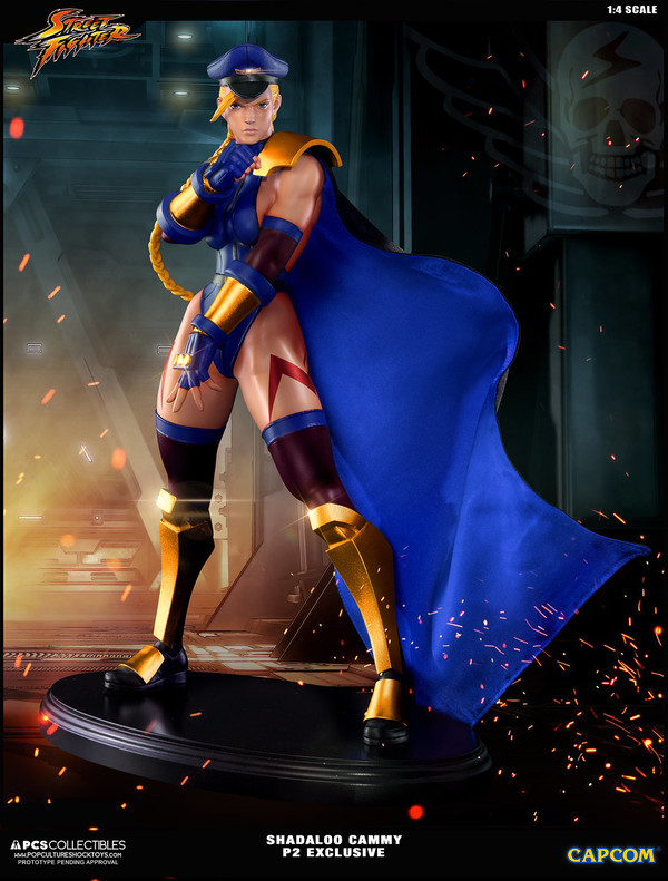 Cammy (Shadaloo Cammy, Player 2, PCS Exclusive), Super Street Fighter IV, Premium Collectibles Studio, Pre-Painted, 1/4