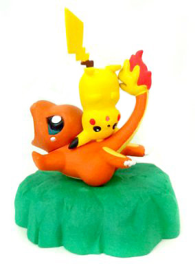 Hitokage, Pikachu, Pocket Monsters, Banpresto, Pre-Painted, 4983164729948