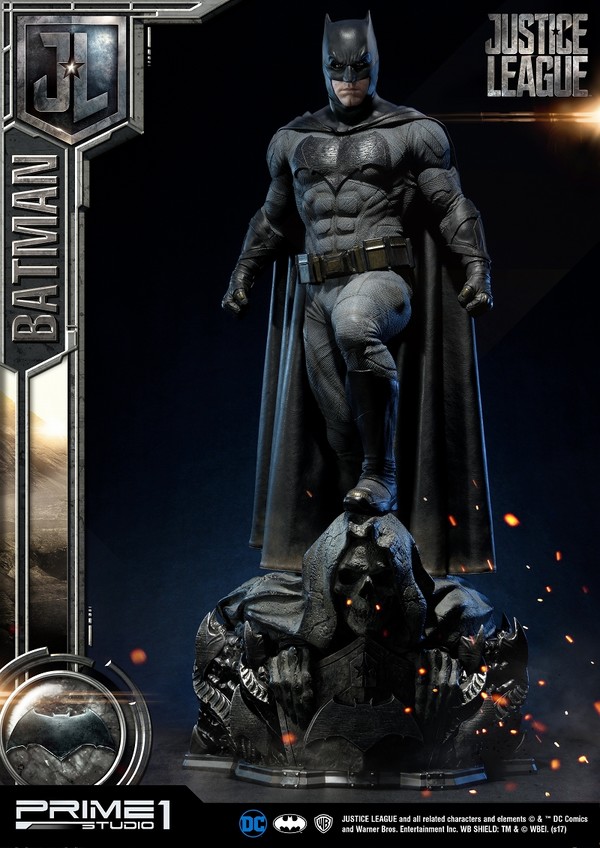Batman, Bruce Wayne, Justice League, Prime 1 Studio, Pre-Painted, 1/3, 4562471905728