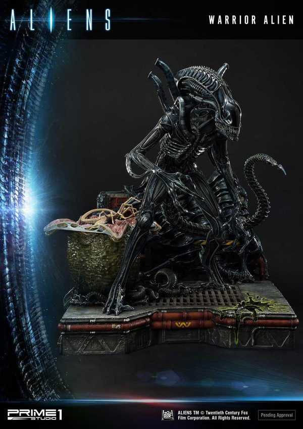 Alien Warrior, Face Hugger, Aliens (Comics), Prime 1 Studio, Pre-Painted, 4582535943831