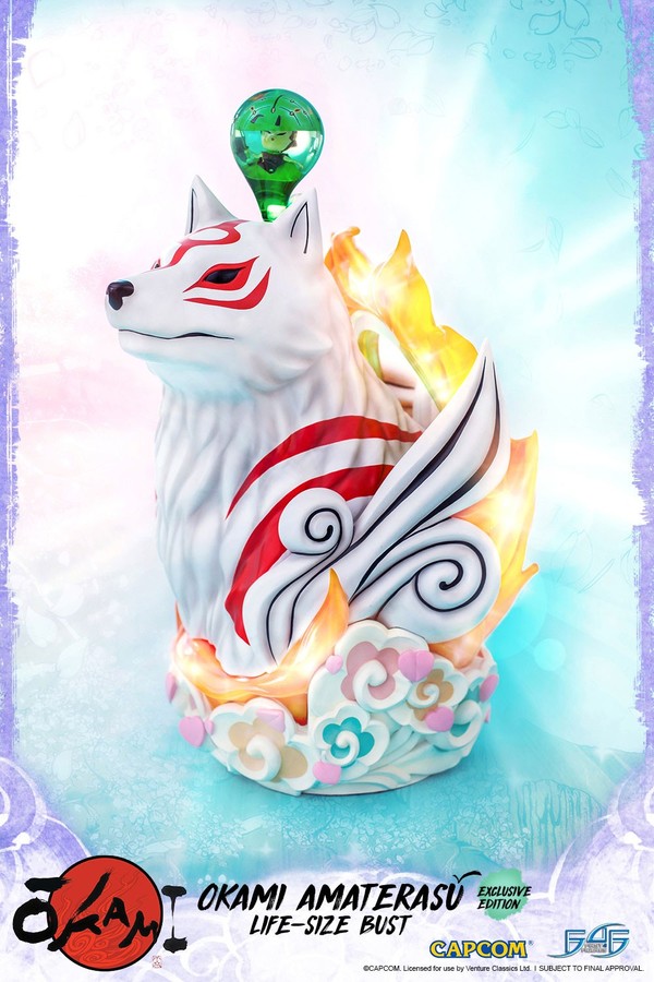 Amaterasu, Issun (Exclusive Edition), Ookami, First 4 Figures, Pre-Painted, 1/1