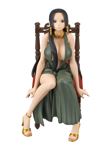 Boa Hancock (Green), One Piece, Banpresto, Pre-Painted