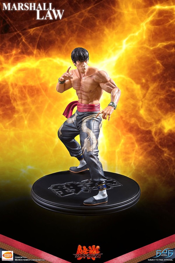 Marshall Law (Regular Edition), Tekken 6, First 4 Figures, Pre-Painted, 1/4