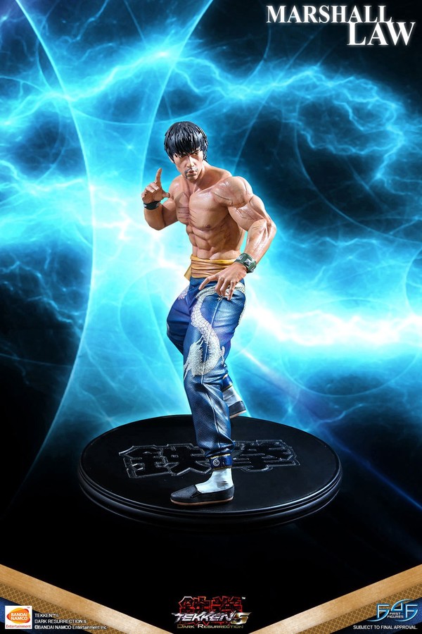 Marshall Law (Regular Edition), Tekken 5: Dark Resurrection, First 4 Figures, Pre-Painted, 1/4