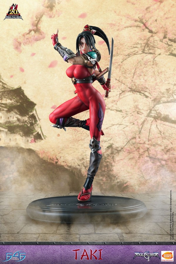 Taki (Regular Edition), Soul Calibur II, First 4 Figures, Pre-Painted, 1/4