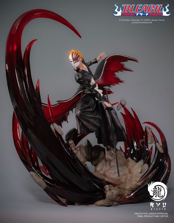 Kurosaki Ichigo, Bleach, Ryu Studio, Hive, Pre-Painted, 1/6