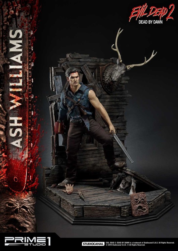 Ash Williams, Evil Dead 2: Dead By Dawn, Prime 1 Studio, Pre-Painted, 1/3, 4562471908729