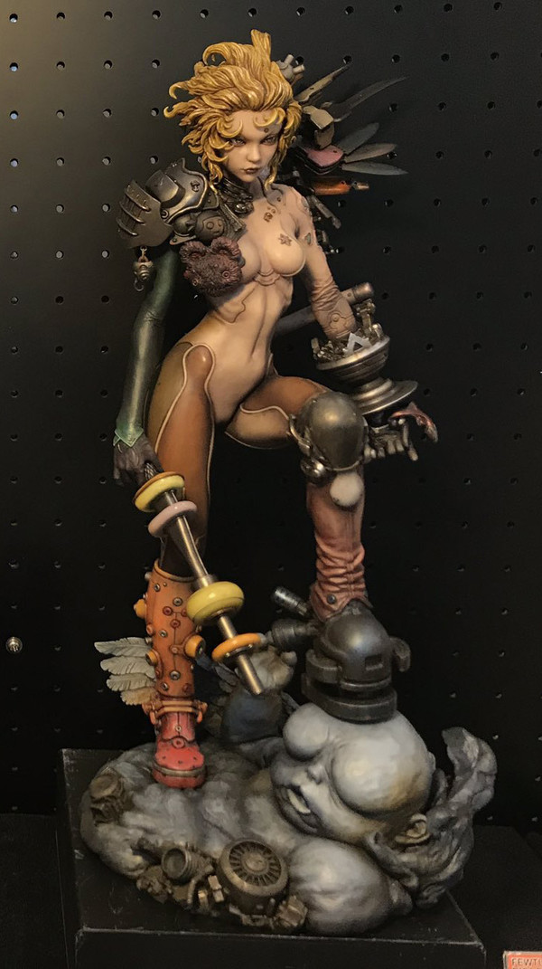 Mecha Angel, Original, Fewture, Pre-Painted