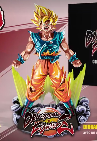 Son Goku SSJ, Dragon Ball FighterZ, Bandai Namco Entertainment Inc., Banpresto, Pre-Painted