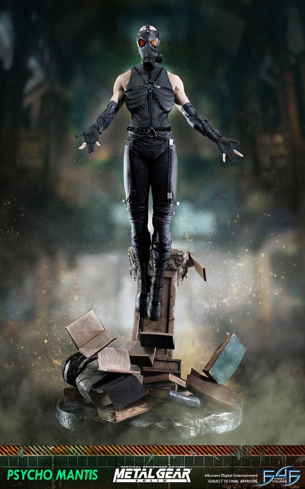 Psycho Mantis (Regular Edition), Metal Gear Solid, First 4 Figures, Pre-Painted, 1/4