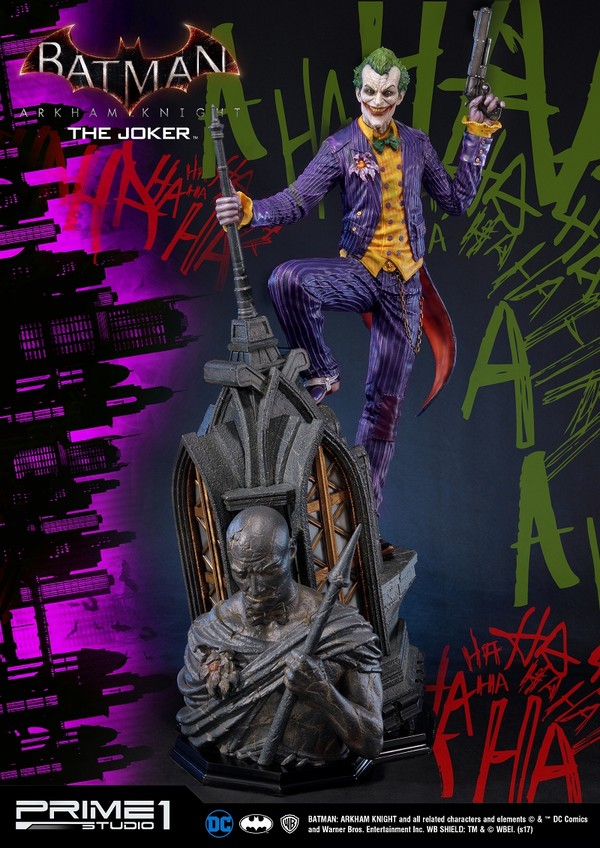 Joker, Batman: Arkham Knight, Prime 1 Studio, Pre-Painted, 1/3, 4562471905667