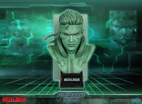 Solid Snake (Codec Edition), Metal Gear Solid, First 4 Figures, Pre-Painted, 1/1