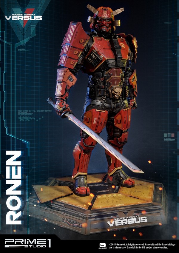 Ronen, Modern Combat Versus, Prime 1 Studio, Pre-Painted