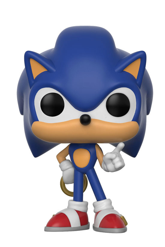 Sonic the Hedgehog (With Gold Ring), Sonic The Hedgehog, Funko Toys, Pre-Painted, 0889698201469