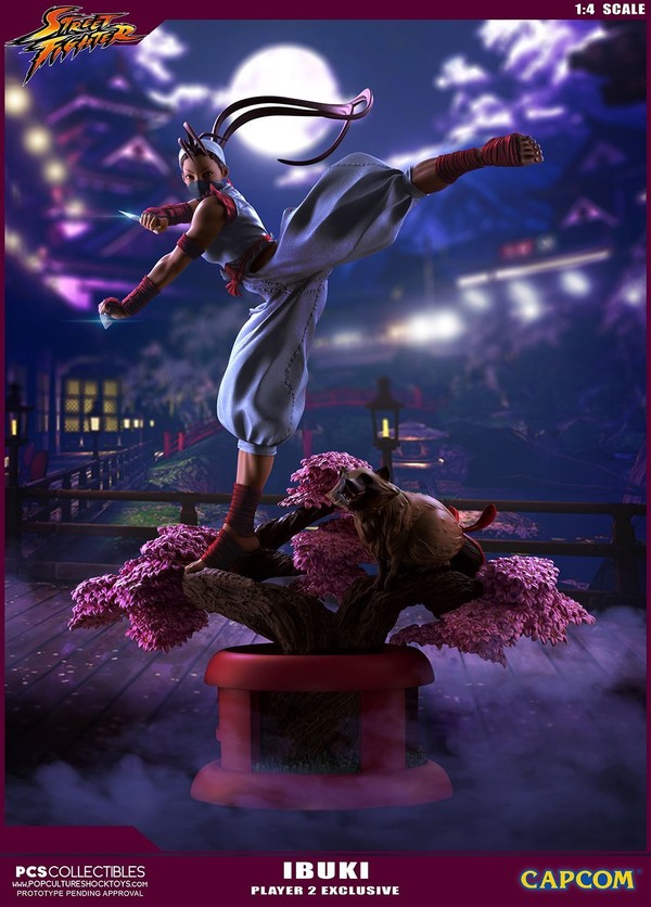 Don-chan, Ibuki (PCS Exclusive, Player 2), Street Fighter III: New Generation, Premium Collectibles Studio, Pre-Painted, 1/4