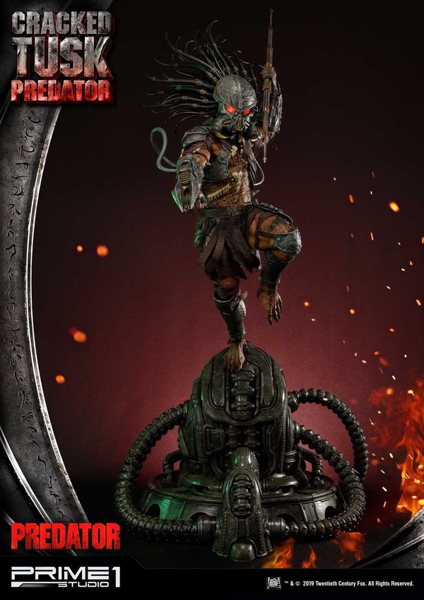 Cracked Tusk Predator, Predator: Life And Death, Prime 1 Studio, Pre-Painted, 1/4, 4562471908125