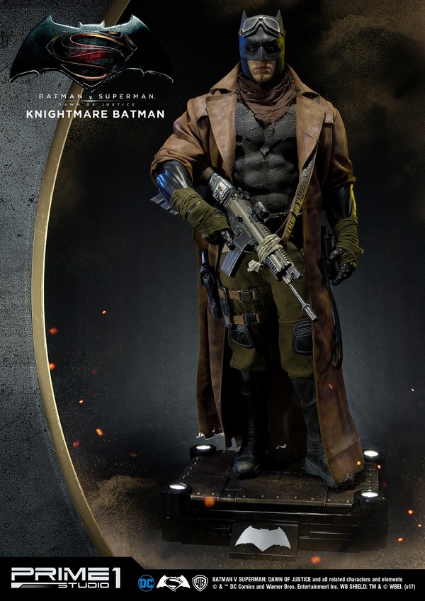 Batman (Knightmare), Batman V Superman: Dawn Of Justice, Prime 1 Studio, Pre-Painted, 1/2, 4562471905926