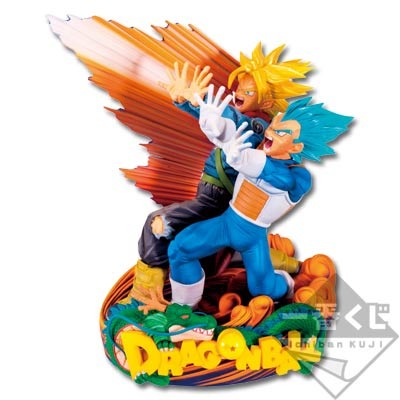 Future Trunks SSJ, Shenron, Vegeta SSGSS (The Brush), Dragon Ball Super, Banpresto, Pre-Painted