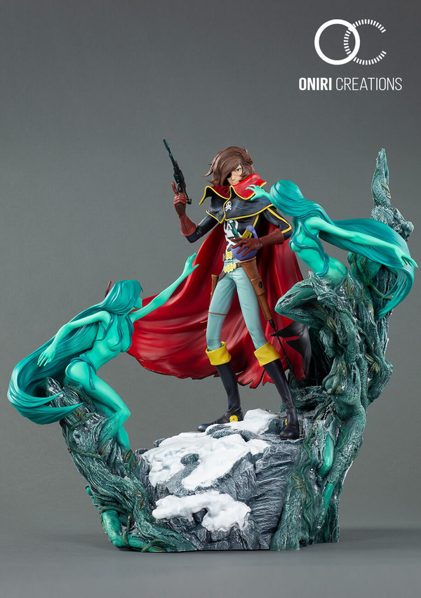 Captain Harlock, Mazone, Uchuu Kaizoku Captain Harlock, Oniri Créations, Pre-Painted