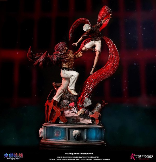 Kaneki Ken, Oomori Yakumo, Tokyo Ghoul, Figurama Collectors, Pre-Painted, 1/6