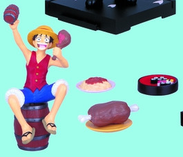 Monkey D. Luffy, One Piece, Banpresto, Pre-Painted