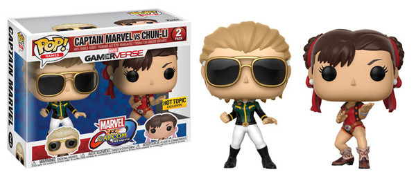 Captain Marvel (Green), Marvel Vs. Capcom: Infinite, Funko Toys, Pre-Painted