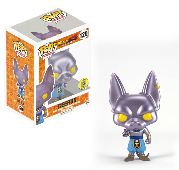 Beerus (Metallic), Dragon Ball Super, Funko Toys, Pre-Painted