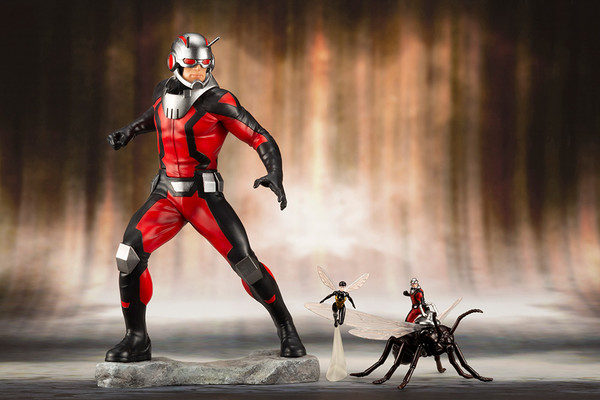 Ant-Man, Wasp, Avengers, Kotobukiya, Pre-Painted, 1/10, 4934054093519