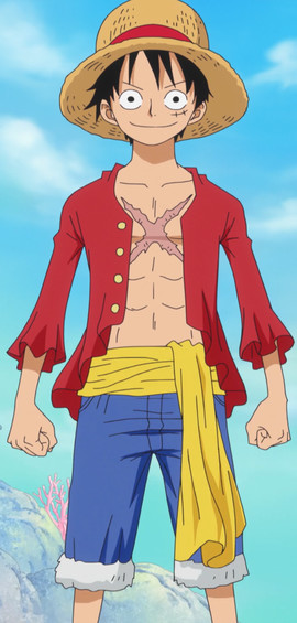 Monkey D. Luffy (Grog), One Piece, Banpresto, Pre-Painted