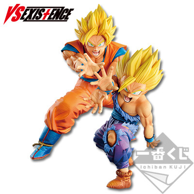 Son Gohan SSJ2, Son Goku SSJ, Dragon Ball Z, Bandai Spirits, Pre-Painted