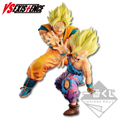 Son Gohan SSJ2, Son Goku SSJ (Last One), Dragon Ball Z, Bandai Spirits, Pre-Painted