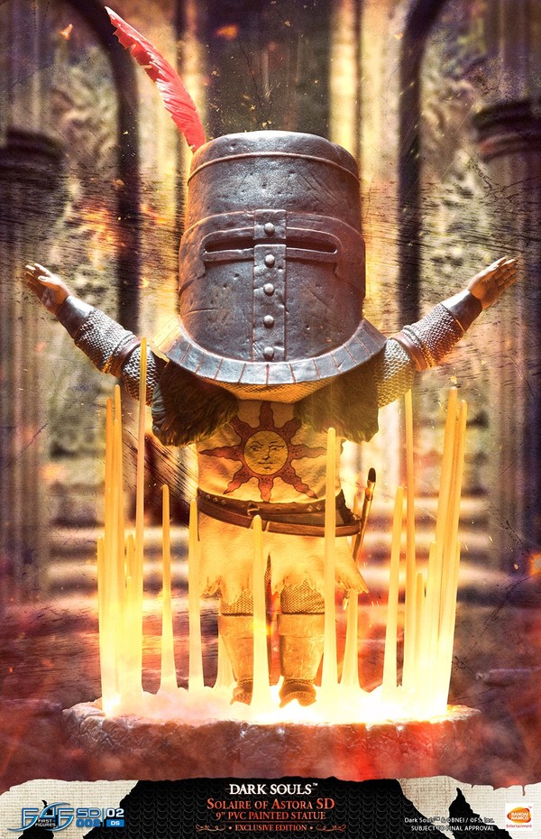 Taiyou no Kishi Solaire (Exclusive Edition), Dark Souls, First 4 Figures, Pre-Painted