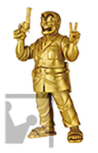 Kankichi Ryotsu (Gold), Kochira Katsushika-ku Kameari Kouen-mae Hashutsujo, Banpresto, Pre-Painted