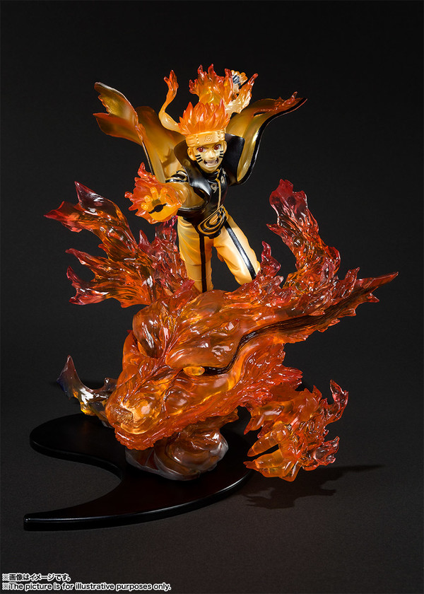 Kyuubi, Uzumaki Naruto (Kizuna Relation), Naruto Shippuuden, Bandai Spirits, Pre-Painted, 4573102550262