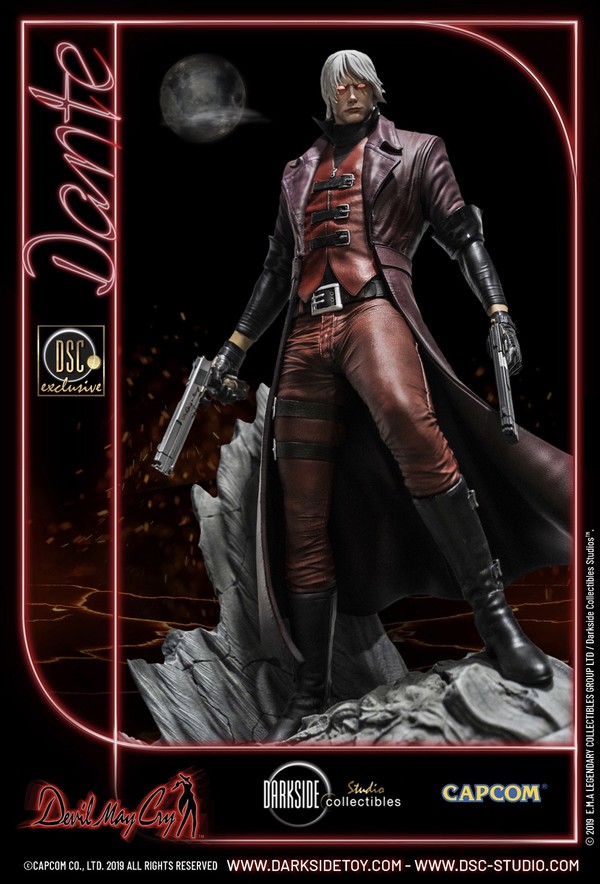Dante Sparda, Mundus (Exclusive Edition), Devil May Cry, DarkSide Collectibles, Pre-Painted, 1/4