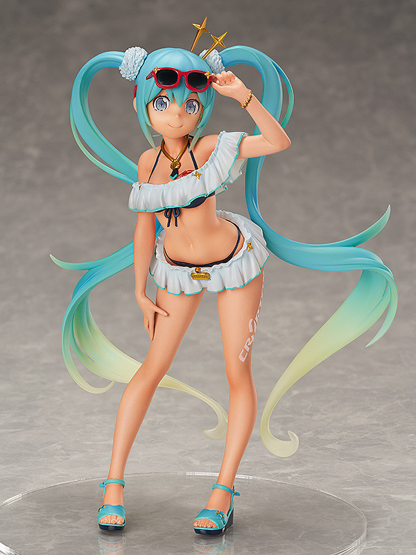 Hatsune Miku (Racing 2018, Thailand), Good Smile Racing, FREEing, Pre-Painted, 1/8, 4571245298775