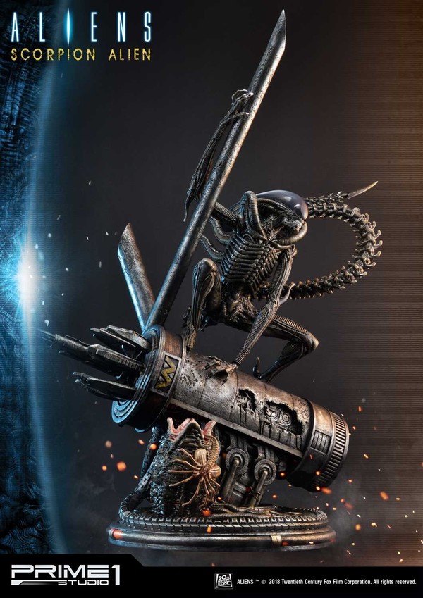 Alien Warrior, Face Hugger, Aliens: Incubation, Prime 1 Studio, Pre-Painted, 1/4, 4562471907715