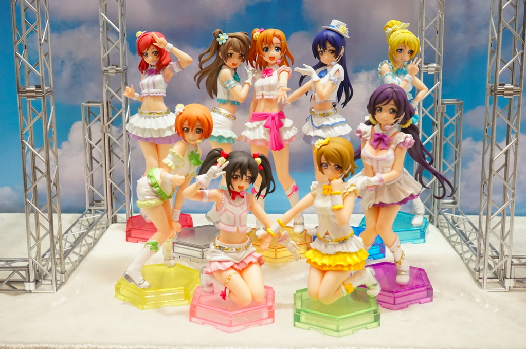 Fullset: First Fan Book, Love Live! School Idol Project, Chara-Ani, Pre-Painted, 1/10