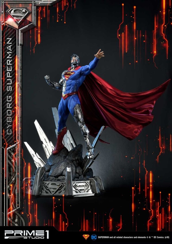 Cyborg Superman, Superman, Prime 1 Studio, Pre-Painted, 1/3, 4562471908019