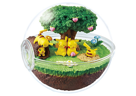 Pikachu (-Hidamari no Mori no Pikachu-), Pocket Monsters, Re-Ment, Pre-Painted, 4521121204499
