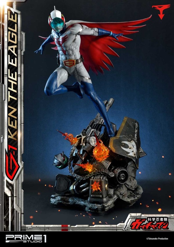 Oowashi no Ken, Kagaku Ninjatai Gatchaman, Prime 1 Studio, Pre-Painted, 1/4, 4562471908033