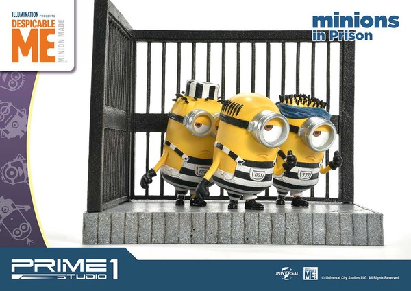 Kevin, Stuart, Tom, Despicable Me 3, Prime 1 Studio, Pre-Painted, 4562471901805